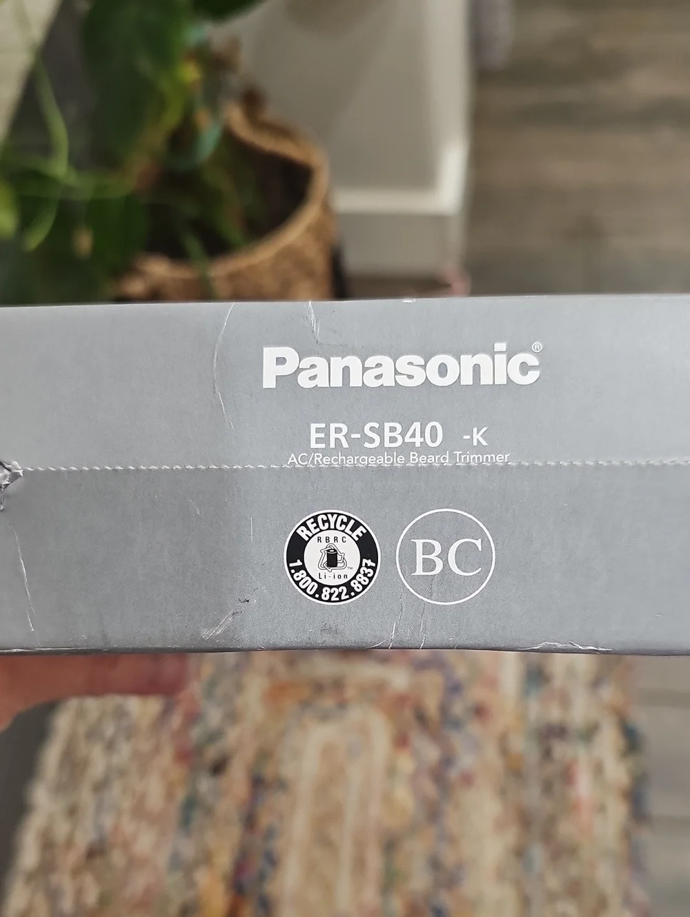 Panasonic Black Men's Precision Grooming Trimmer